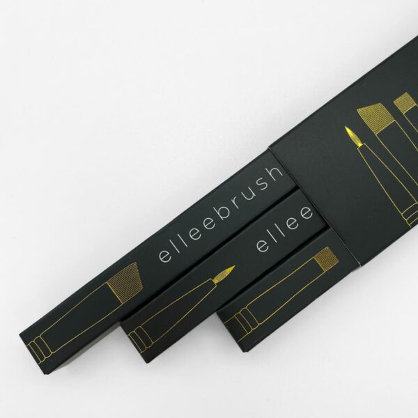 Elleebrush - Trilogy Set New (Angle, Fine Tip & Flat Brush) - Image 3