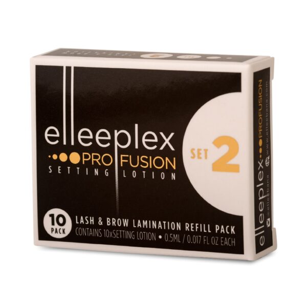Elleeplex Pro Set Lotion Only 10 Pack Contains 10 Set Sachets