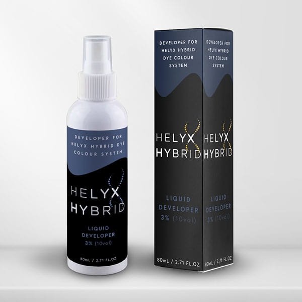 Helyx Hybrid Liquid Developer 80ml – Intense Brow Dye Activator
